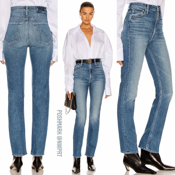 MOTHER Denim - MOTHER High Waist Rider Skimp Cowboys Don’t Cry 24